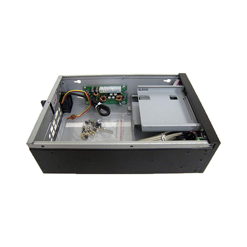 6U Rackmount Server Chassis Design سیاه الکترونیک صنعتی 19 اینچ 3U کیس کامپیوتر پی سی