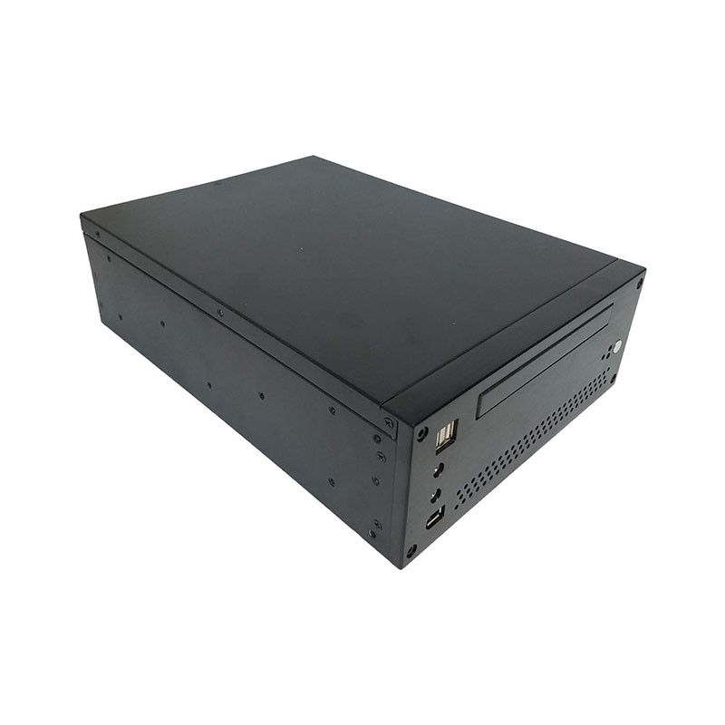 6U Rackmount Server Chassis Design سیاه الکترونیک صنعتی 19 اینچ 3U کیس کامپیوتر پی سی