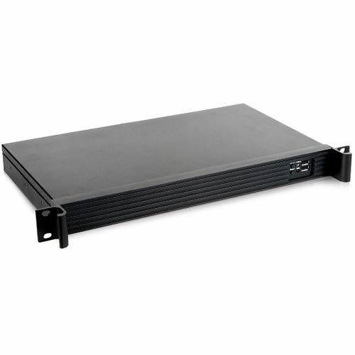 1U NAS شاسی کیس Rackmount برای ATX Micro Motherboard کم پروفایل پشتی پشتی