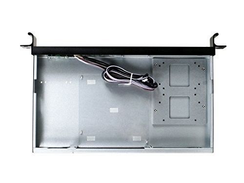 1U NAS شاسی کیس Rackmount برای ATX Micro Motherboard کم پروفایل پشتی پشتی