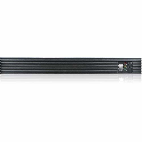 1U NAS شاسی کیس Rackmount برای ATX Micro Motherboard کم پروفایل پشتی پشتی