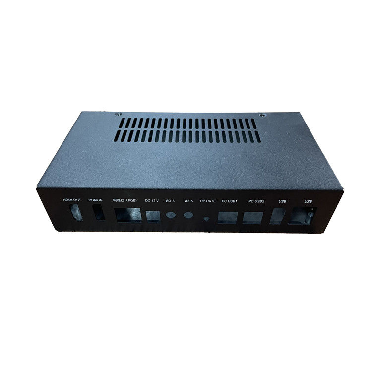 کوتاه 3U Rackmount IPC پایه شاسی آهن آلومینیوم 4 U 3u Rackmount Case