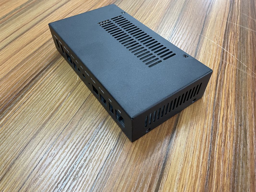 کوتاه 3U Rackmount IPC پایه شاسی آهن آلومینیوم 4 U 3u Rackmount Case