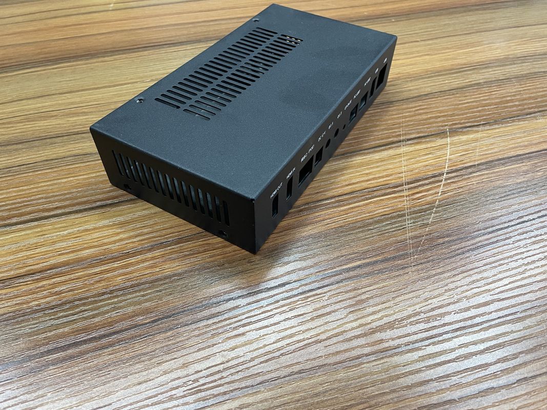 کوتاه 3U Rackmount IPC پایه شاسی آهن آلومینیوم 4 U 3u Rackmount Case