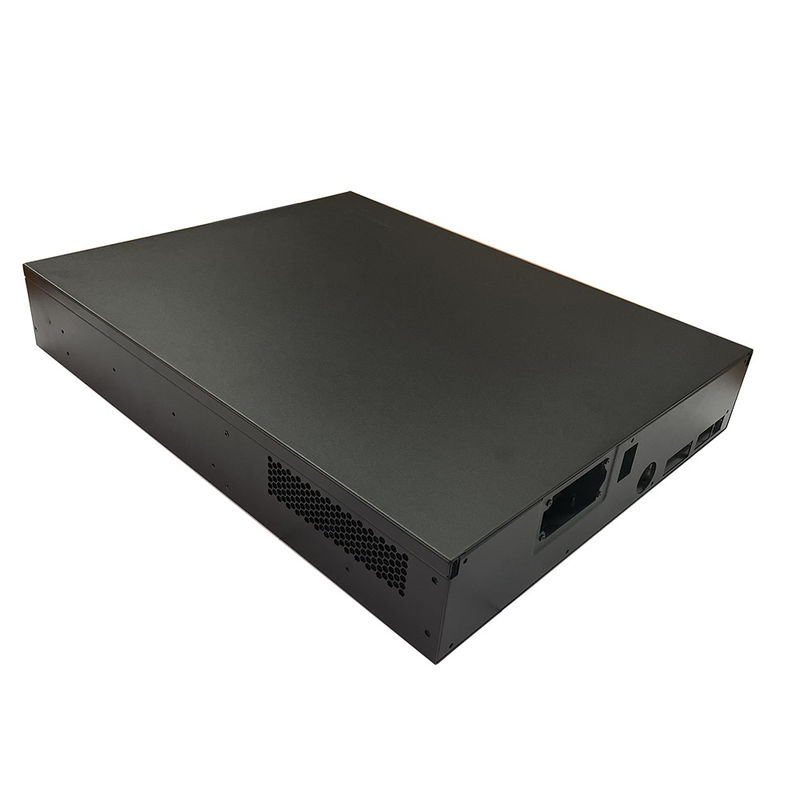 طراحی منحصر به فرد 2U کنترل شاسی صنعتی Rackmount با قفل برای سرور و ذخیره سازی
