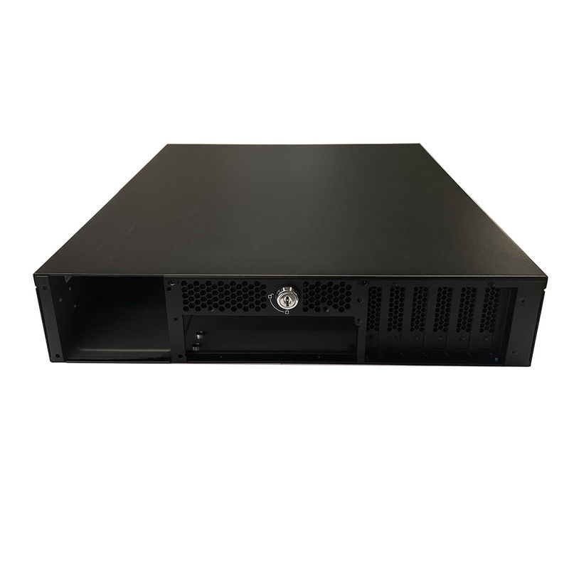 12 خلیج 16 خلیج Rackmount Gpu سرور سفارشی شاسی پودر سیاه اسپری شویی سوئیچ